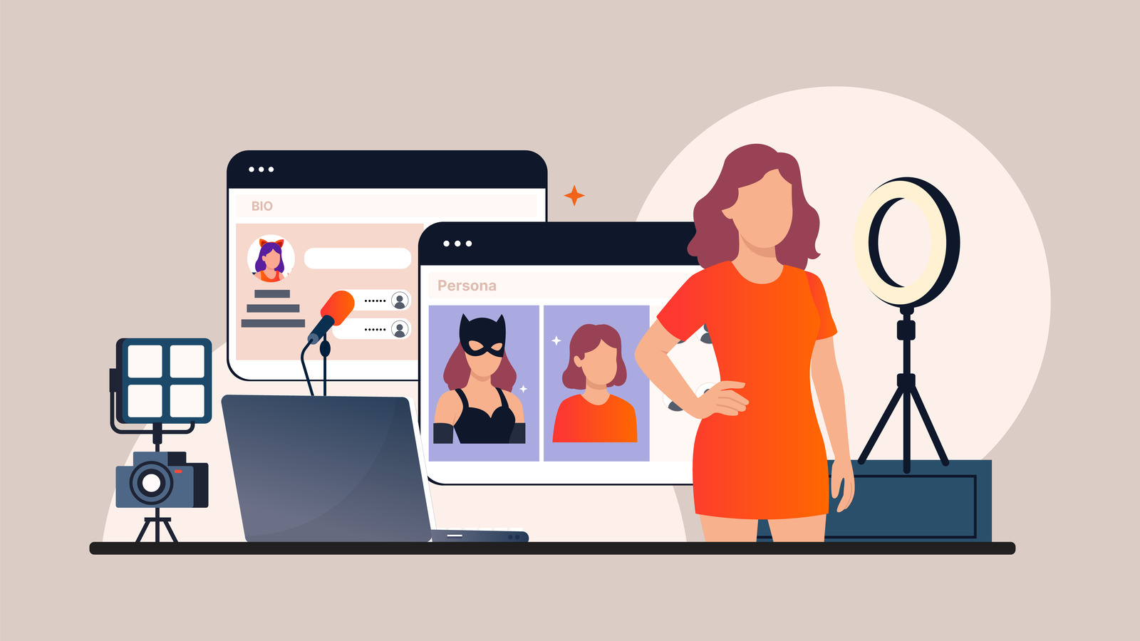 Creating Your Camming Persona: Tips and Tricks