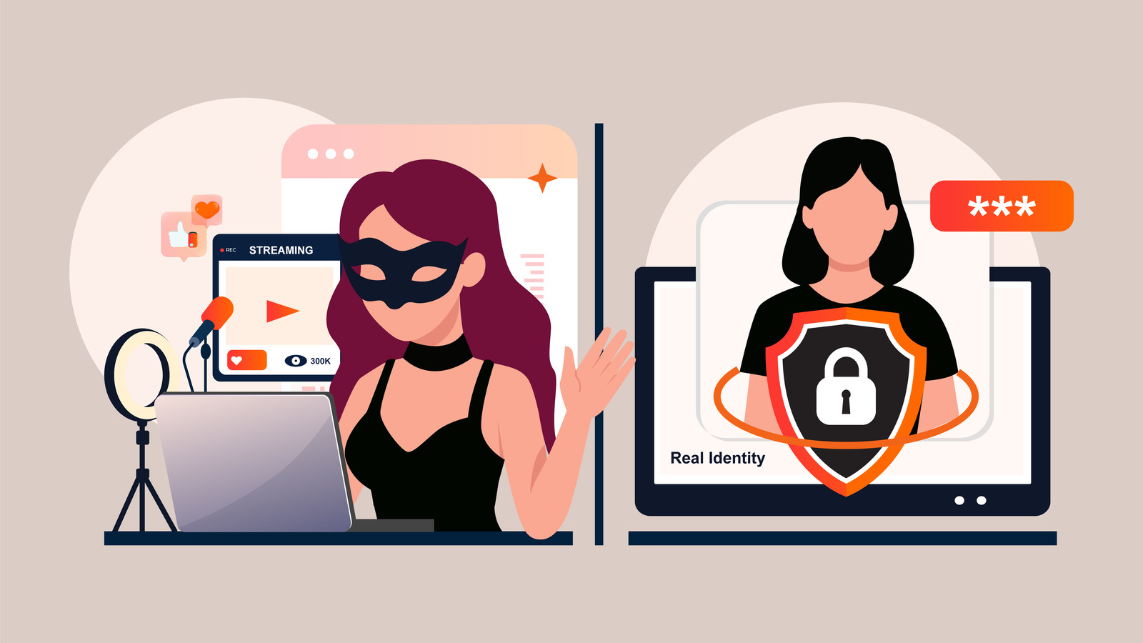 How to Keep Your Real Identity Safe While Growing Online