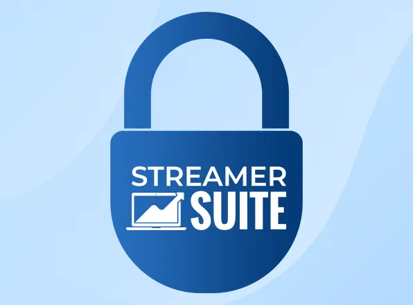 StreamerSuite DMCA Logo - Blue