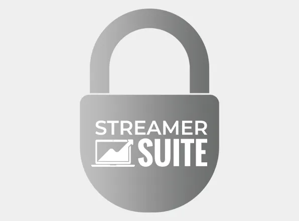 StreamerSuite DMCA Logo - Grey