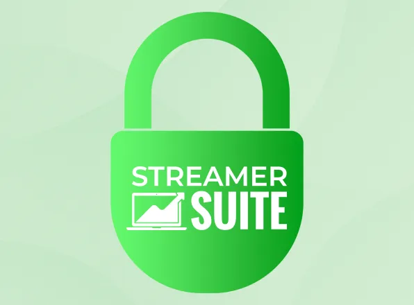 StreamerSuite DMCA Logo - Light Green