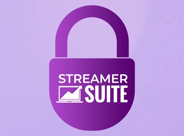 StreamerSuite DMCA Logo - Purple