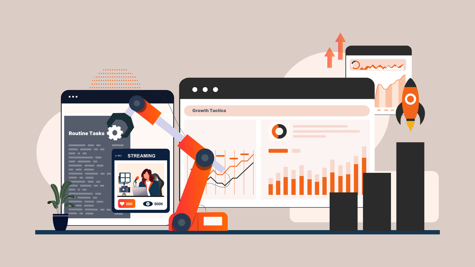 The Top 5 Growth Tactics Used by Full-Time Streamers